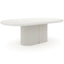 Caracole Dining Love Extending Dining Table in Matte Pearl House of Isabella UK