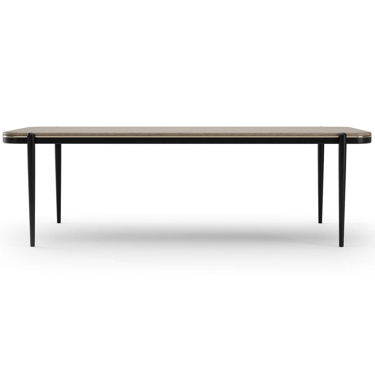 Caracole Dining Madera Rectangle Dining Table in Chocolate 240cm House of Isabella UK