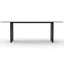Caracole Dining Pinstripe Dark Slatted Dining Table 213cm House of Isabella UK