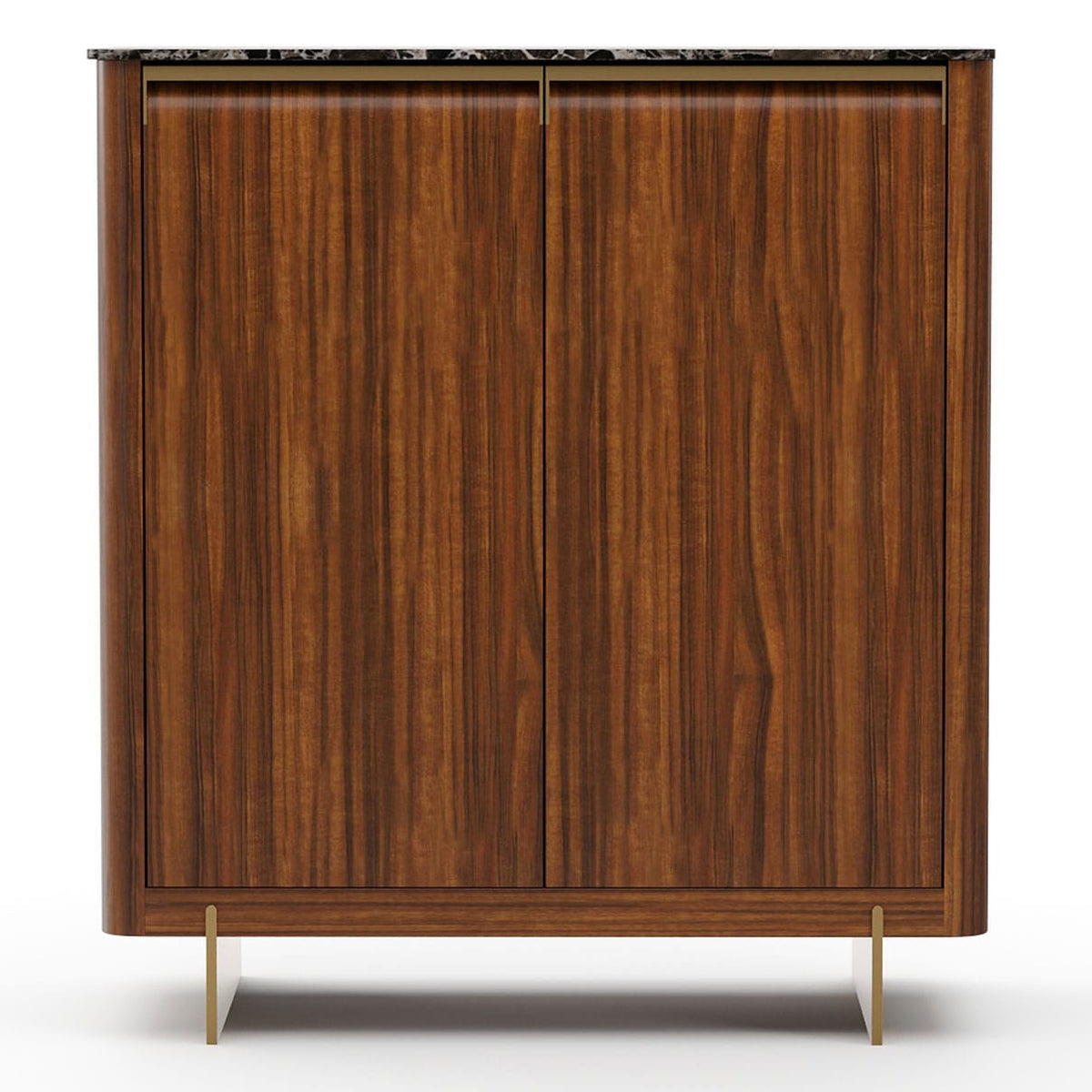 Caracole Living Altura Hall Storage Chest with Stone Top House of Isabella UK