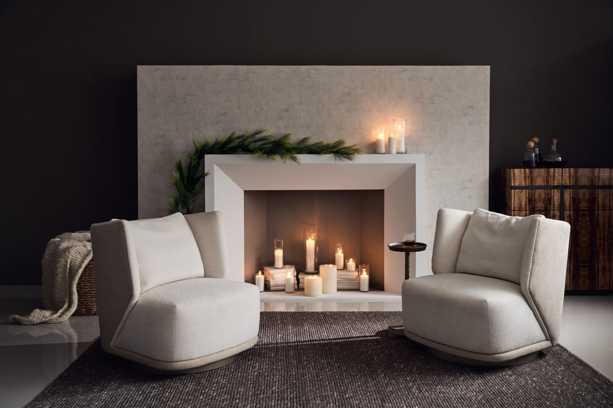 Caracole Seville Swivel Chair.