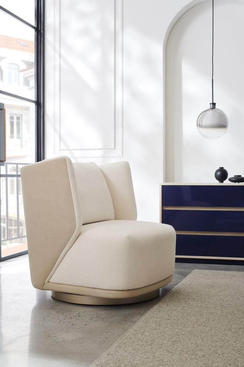 Caracole Seville Swivel Chair.