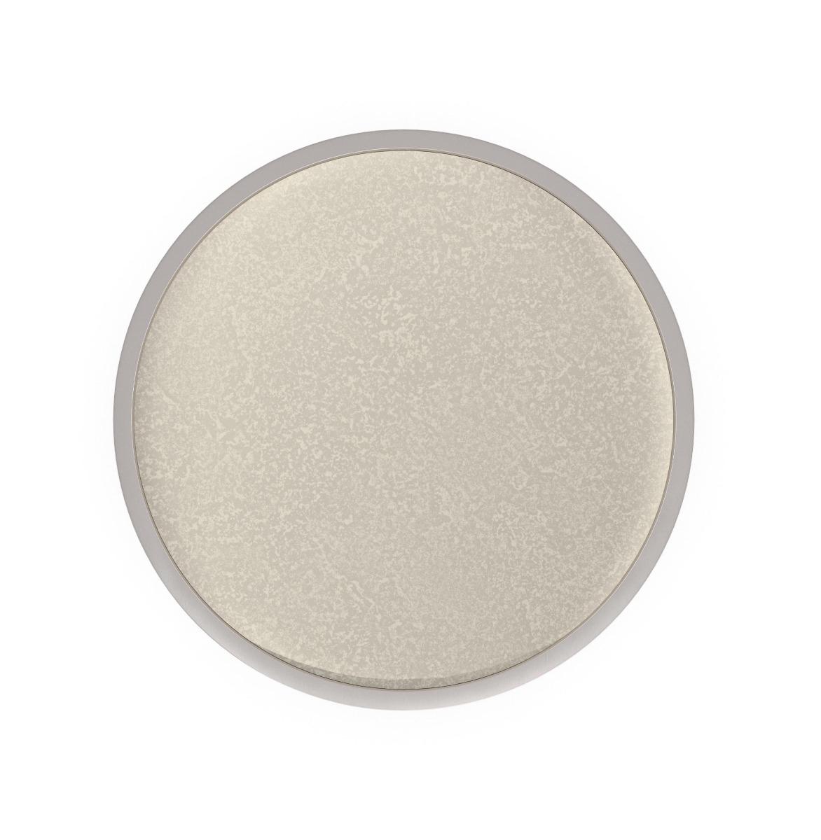 Caracole Shimmer Round End Table.