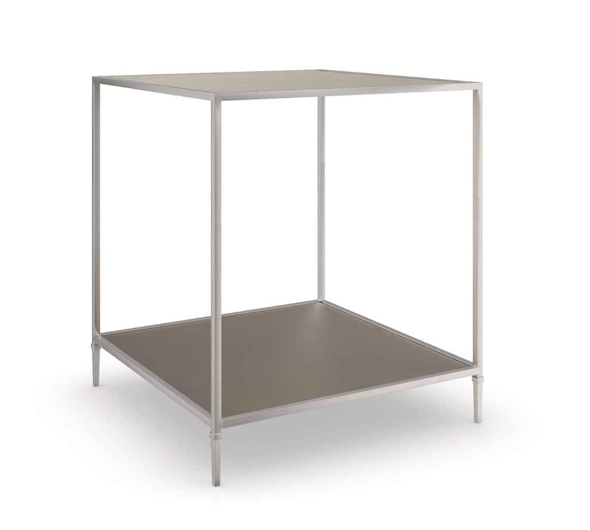 Caracole Shimmer Square End Table.