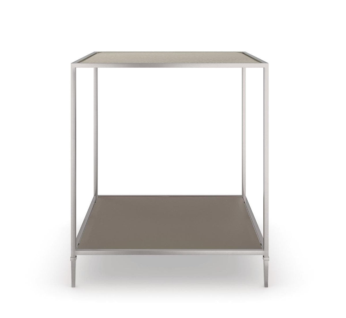 Caracole Shimmer Square End Table.