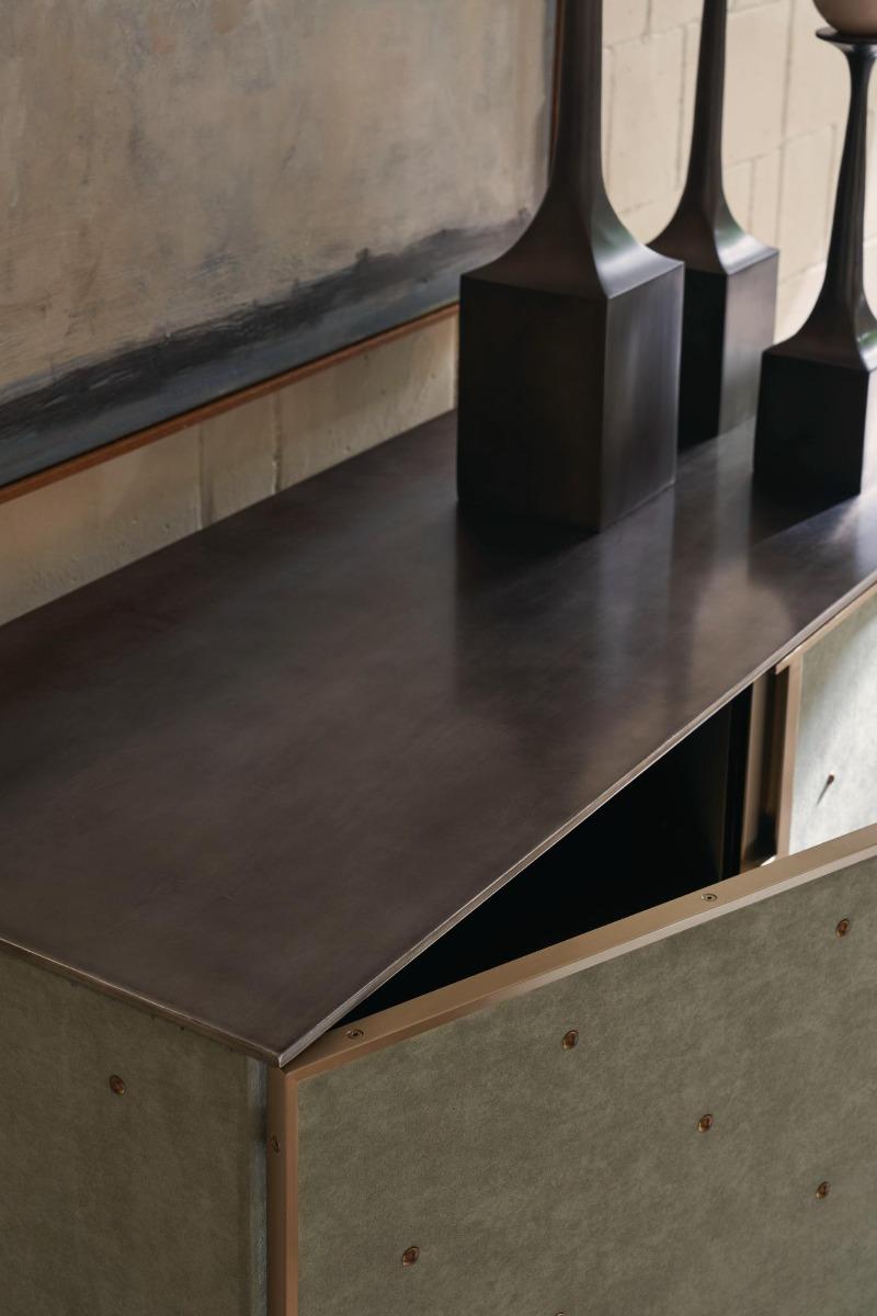 Caracole Sideboard Brass Tacks.