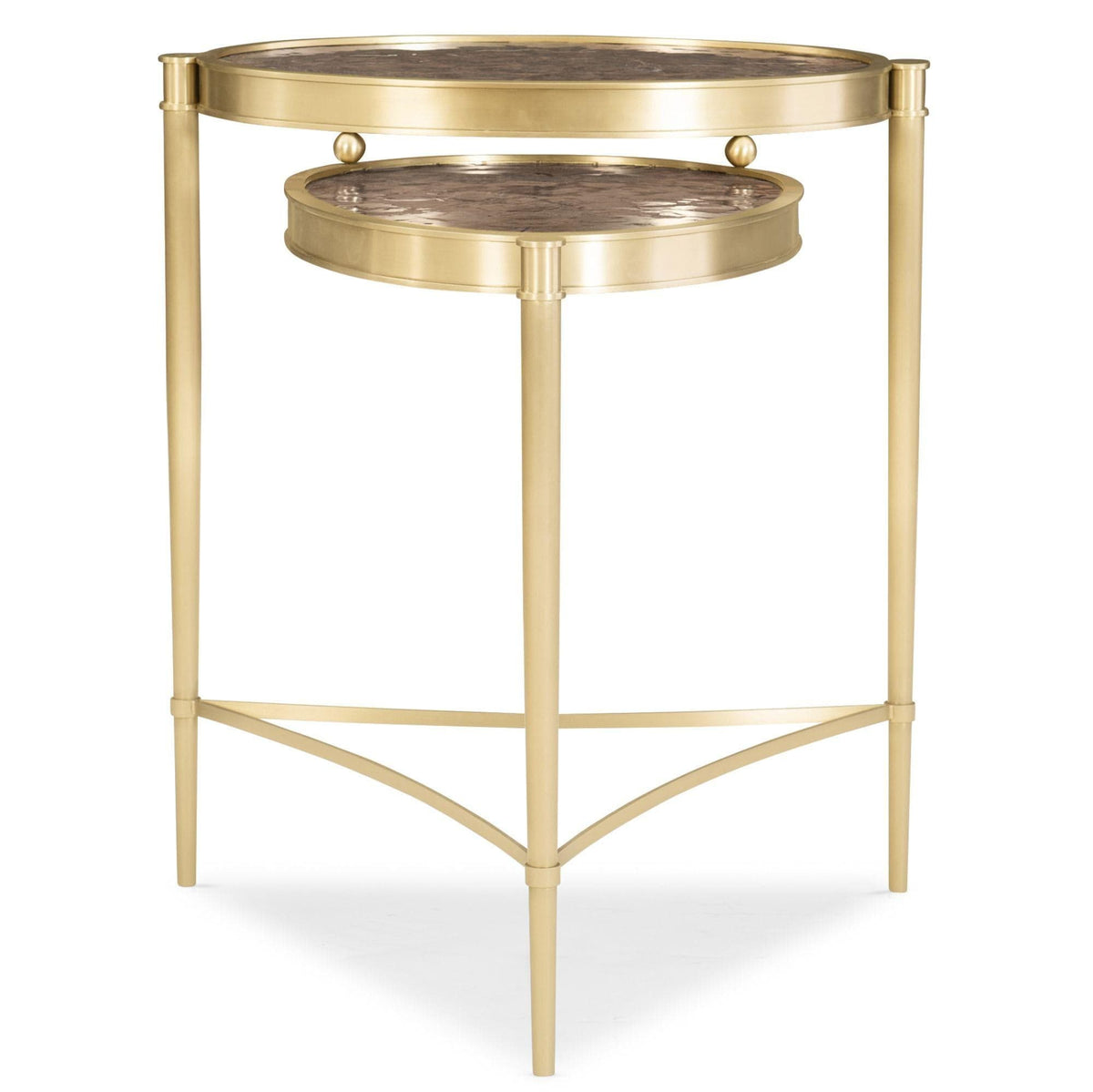 Caracole Tiered Up Nesting Side Table.