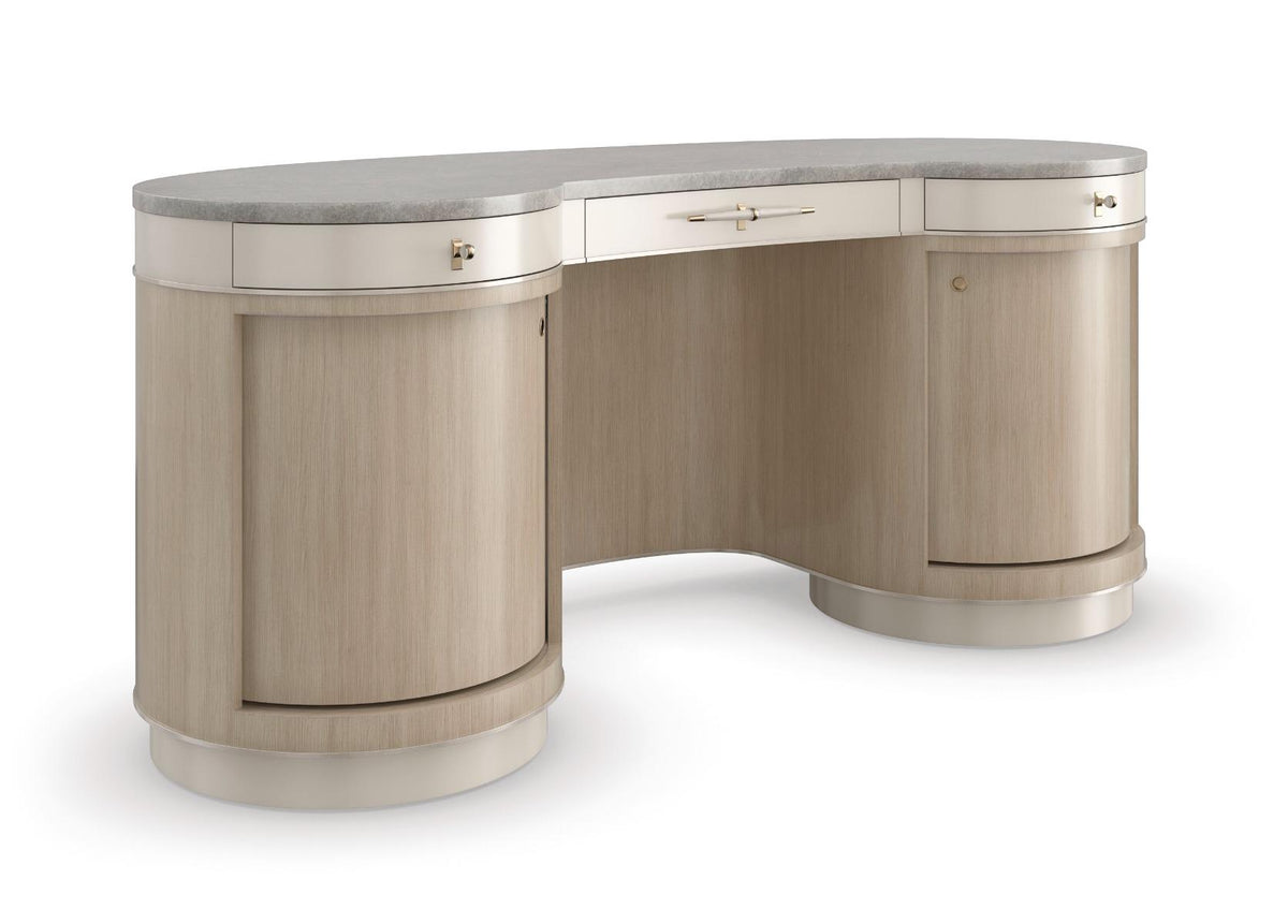 Caracole Vanity Fair Console Table.