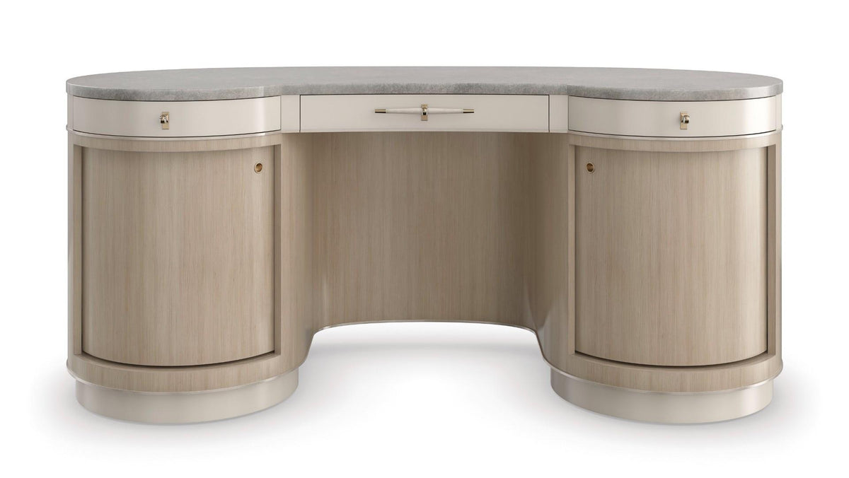 Caracole Vanity Fair Console Table.