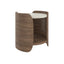 Caracole Living Fleur Side Table With Wood Shelf House of Isabella UK
