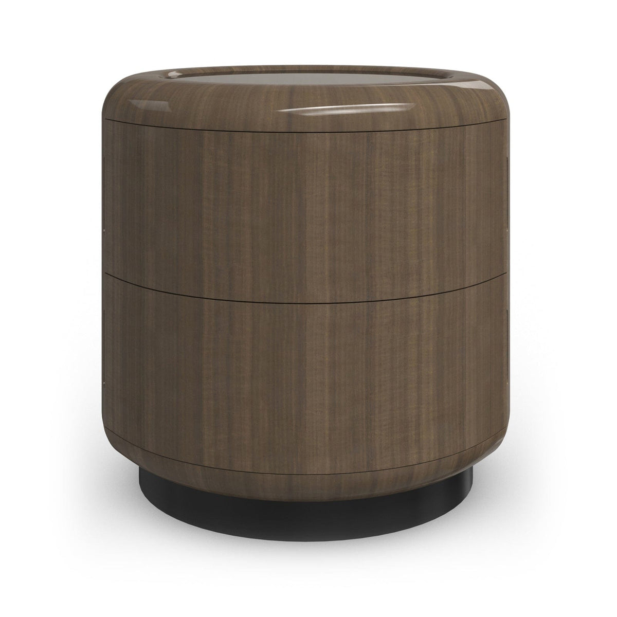 Caracole Living Gelee Round Accent Table in Caramello House of Isabella UK