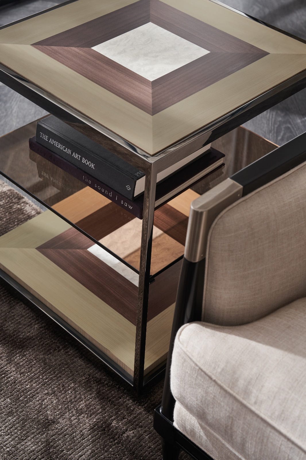 Caracole Living Impossible Cube Side Table House of Isabella UK