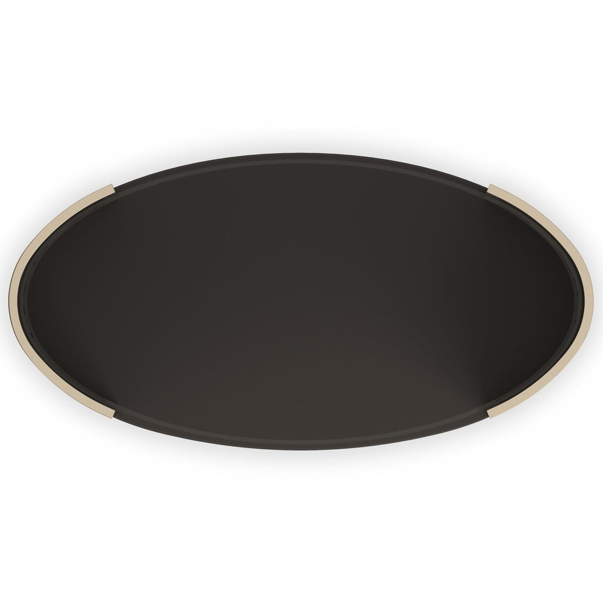 Caracole Living Love Oval Coffee Table in Dark Chocolate House of Isabella UK