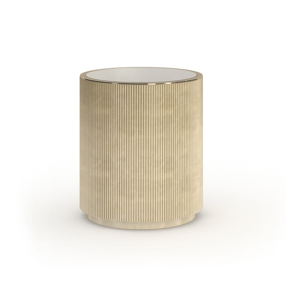 Caracole Living Love Round End Table in Oracle House of Isabella UK