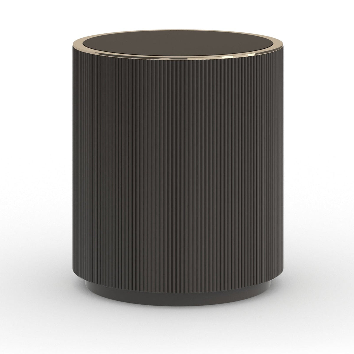 Caracole Living Love Round Side Table in Dark Chocolate House of Isabella UK