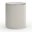 Caracole Living Love Round Side Table in Matte Pearl House of Isabella UK