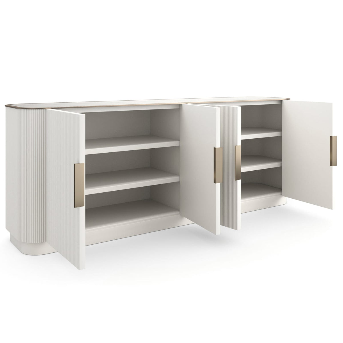 Caracole Living Love Sideboard in Matte Pearl House of Isabella UK