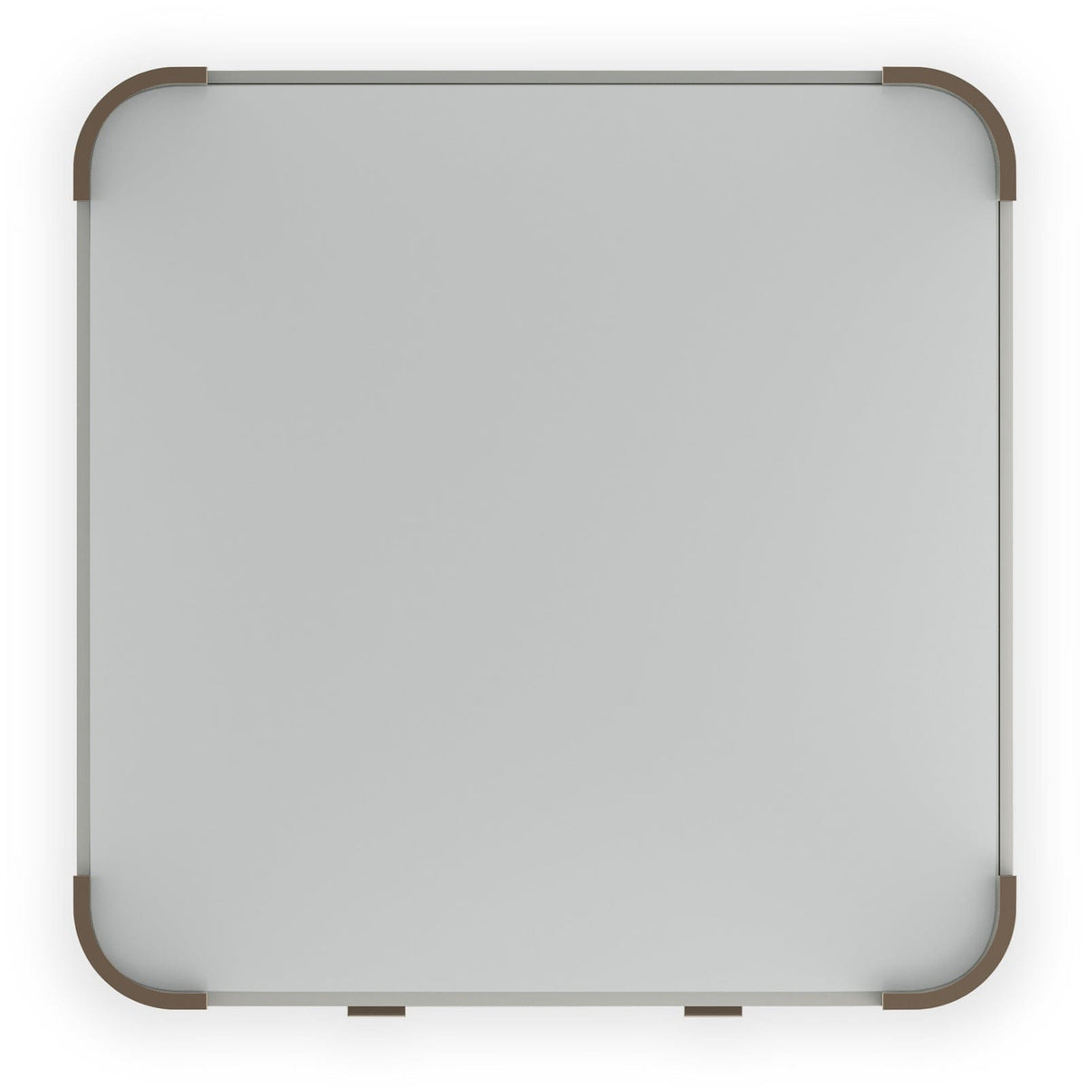 Caracole Living Love Square Coffee Table in Matte Pearl House of Isabella UK