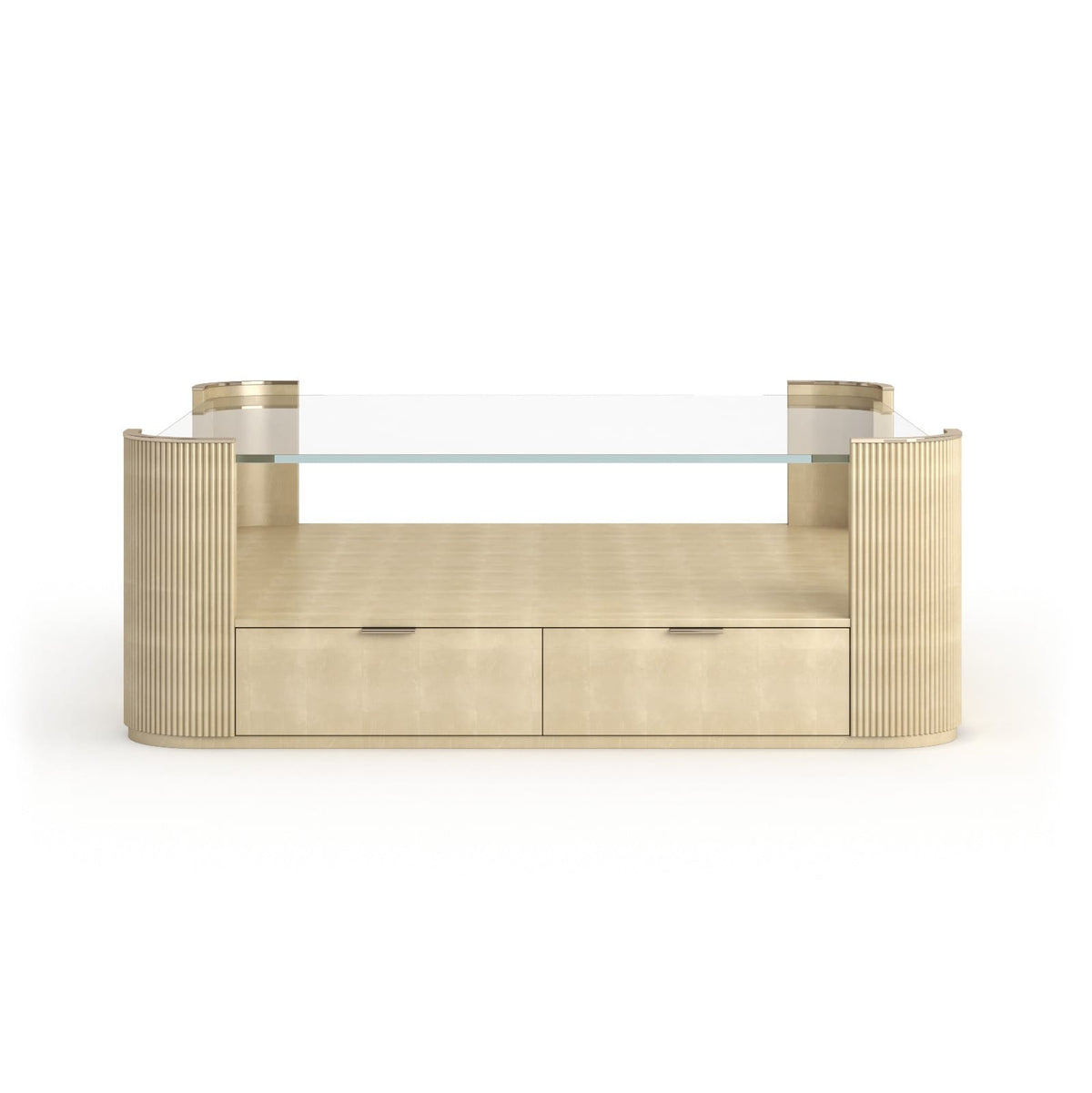 Caracole Living Love Square Coffee Table in Oracle House of Isabella UK