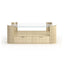 Caracole Living Love Square Coffee Table in Oracle House of Isabella UK