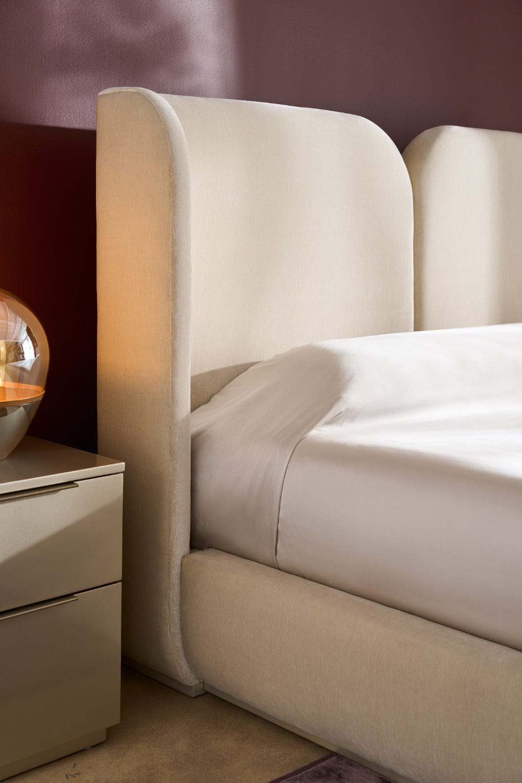 Caracole Living Oblique Bedside Table Left House of Isabella UK