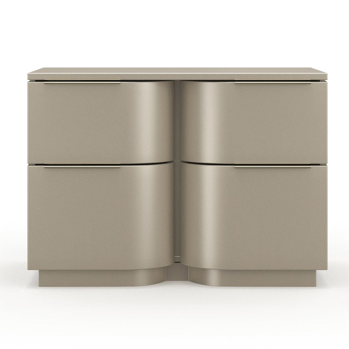 Caracole Living Oblique Large Bedside Table House of Isabella UK