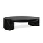 Caracole Living Overlap Round Coffee Table Dark House of Isabella UK