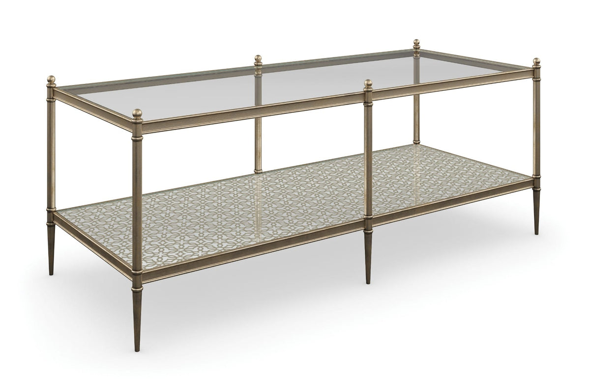 Caracole Living Perfectable Coffee Table Gold House of Isabella UK
