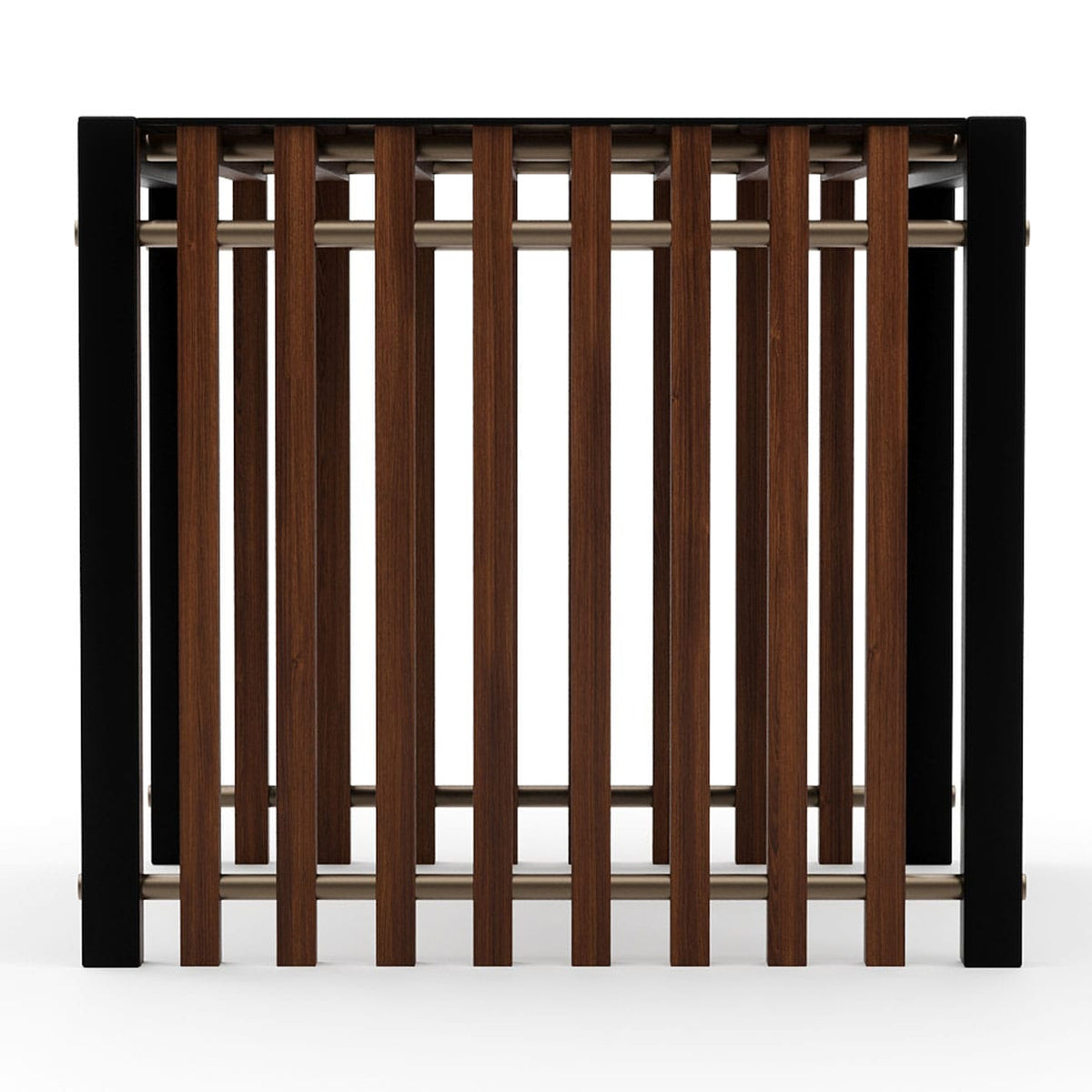Caracole Living Pinstripe Dark Side Table House of Isabella UK