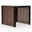 Caracole Living Pinstripe Dark Side Table House of Isabella UK