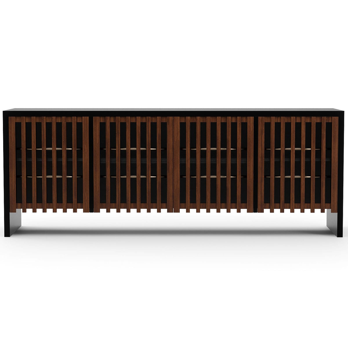 Caracole Living Pinstripe Dark Sideboard House of Isabella UK