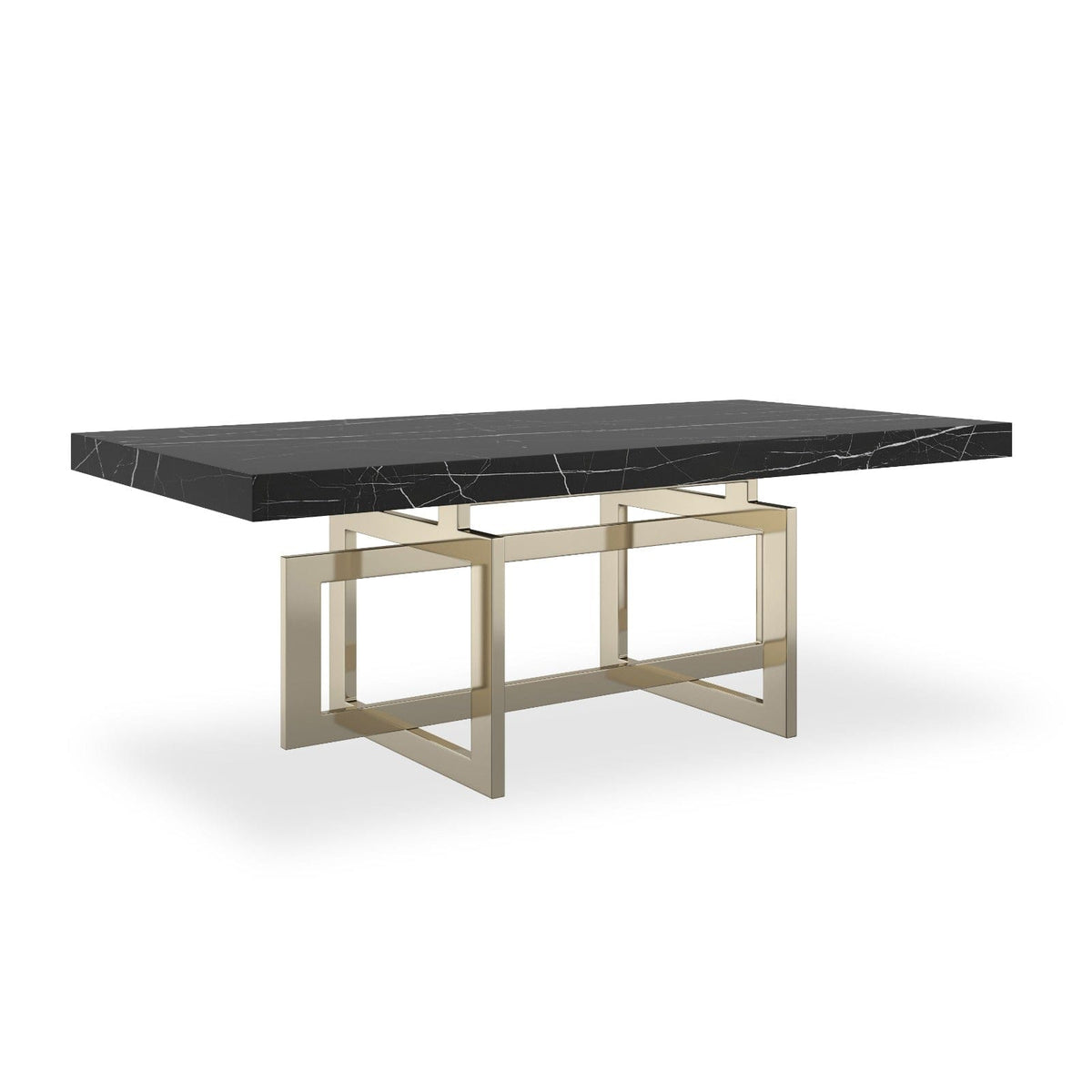 Caracole Living Wish You Were Here 122cm Rectangular Coffee Table in Dark House of Isabella UK