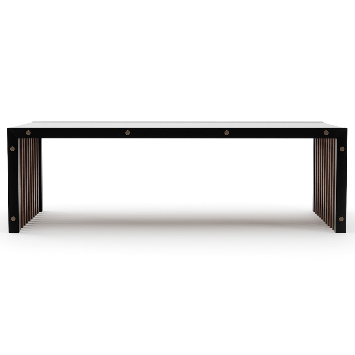 Pinstripe Dark Coffee Table