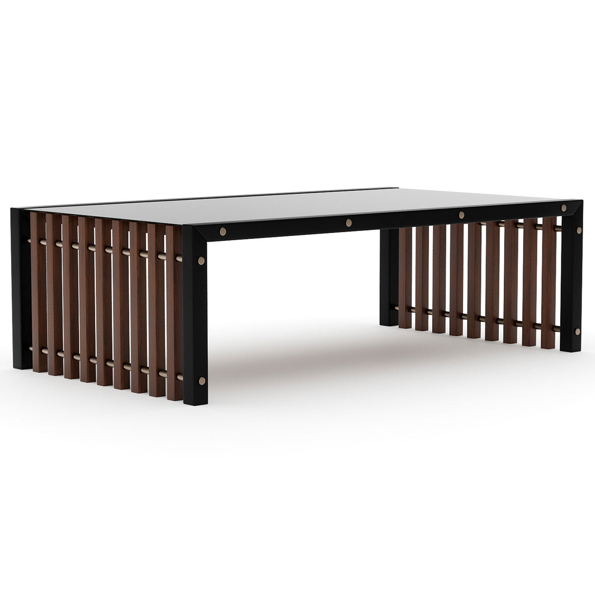 Pinstripe Dark Coffee Table