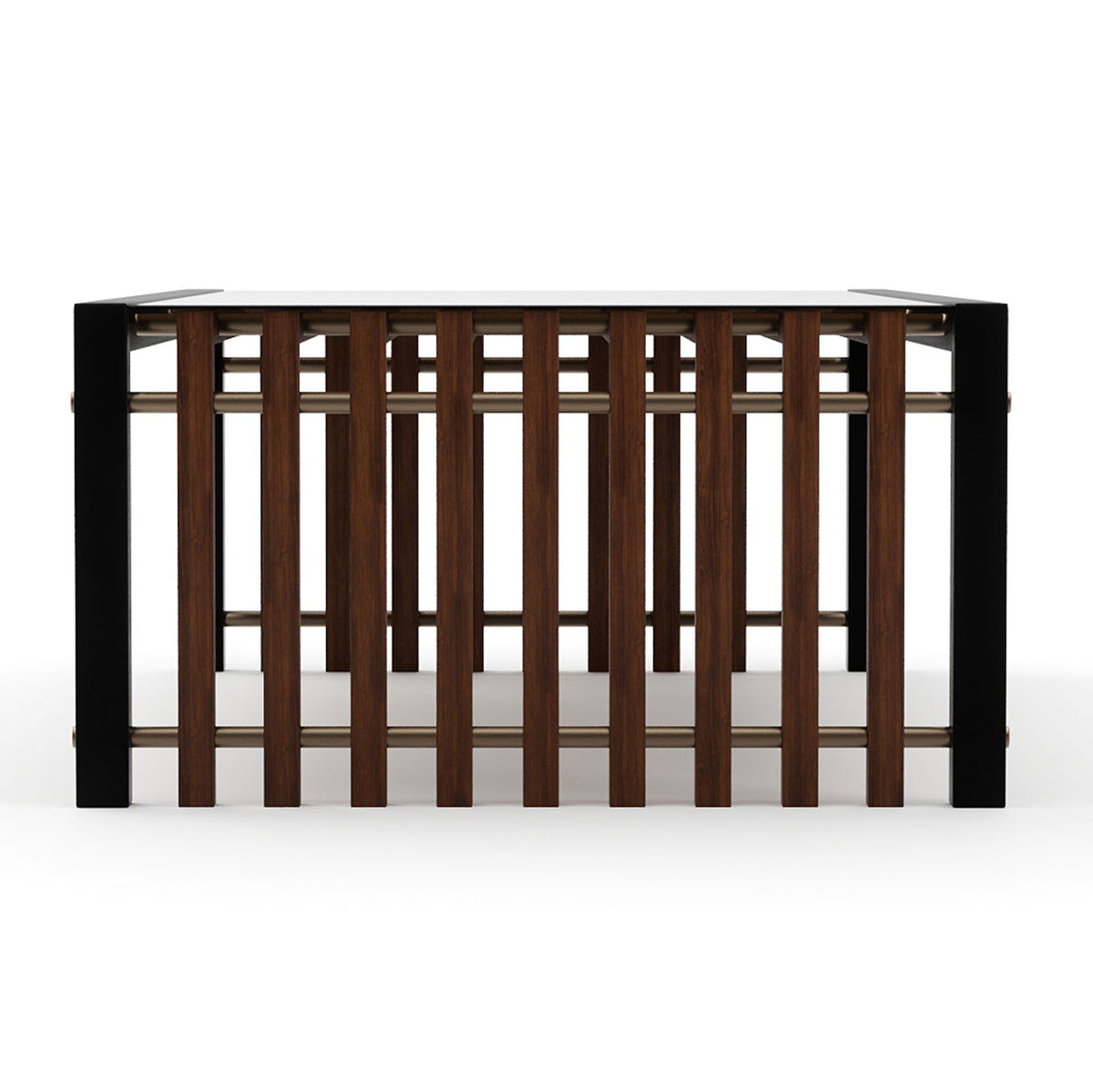 Pinstripe Dark Coffee Table
