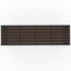 Pinstripe Dark Console Table