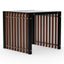 Pinstripe Dark Side Table
