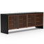 Pinstripe Dark Sideboard