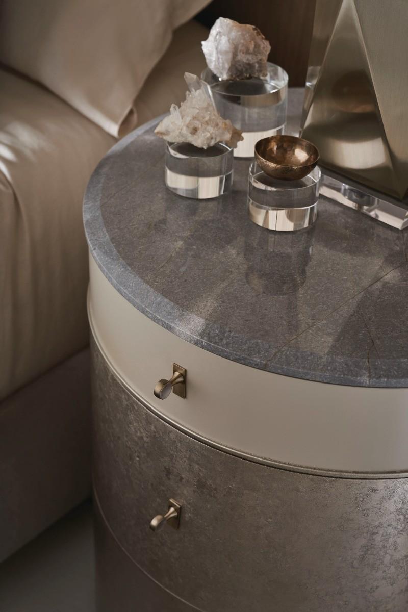 Caracole Hang Around Bedside Table.