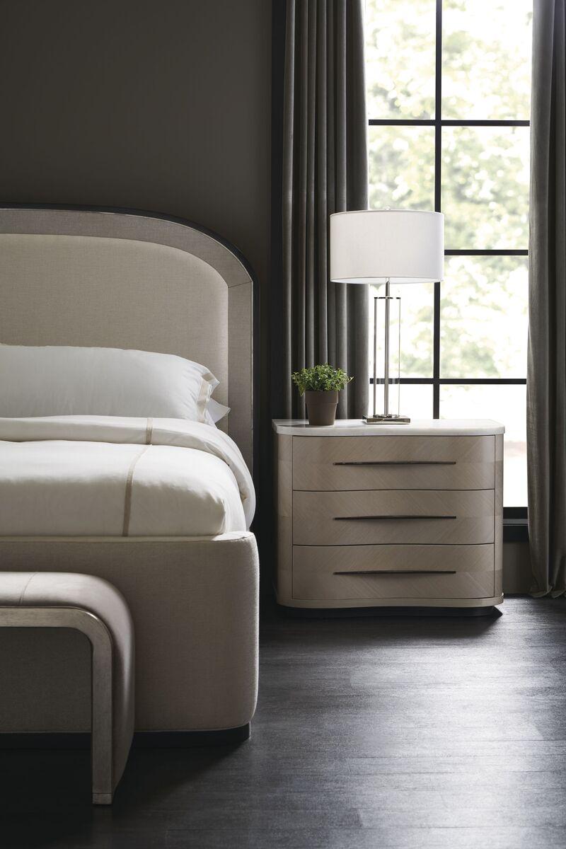 Caracole Wanderlust King Size Bed - Splash Silk.