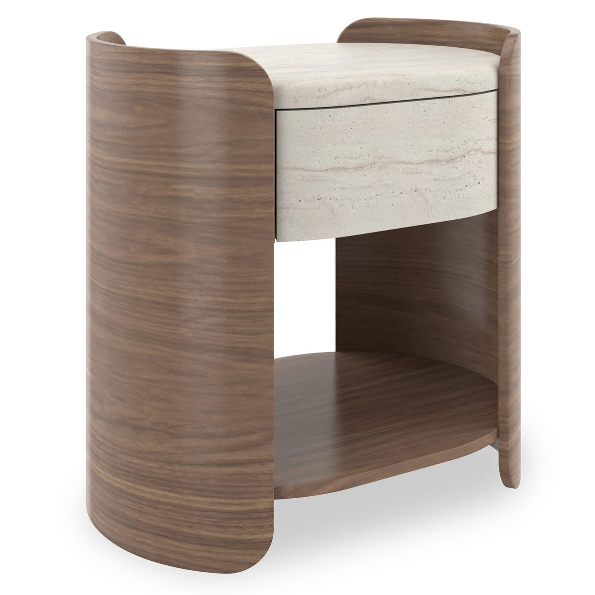 Caracole Sleeping Fleur Open Bedside Table House of Isabella UK