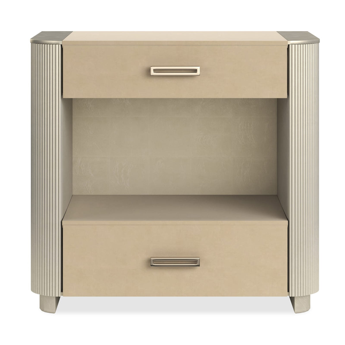 Caracole Sleeping Love-Ly! Bedside Table in Oracle House of Isabella UK