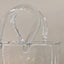 Carina Petite Bubbled Glass Decorative Handbag Vase