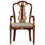 Buckingham Gilded Lyre Back Arm Chair in Antwerp