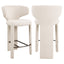 Counter stool Viola biscotti