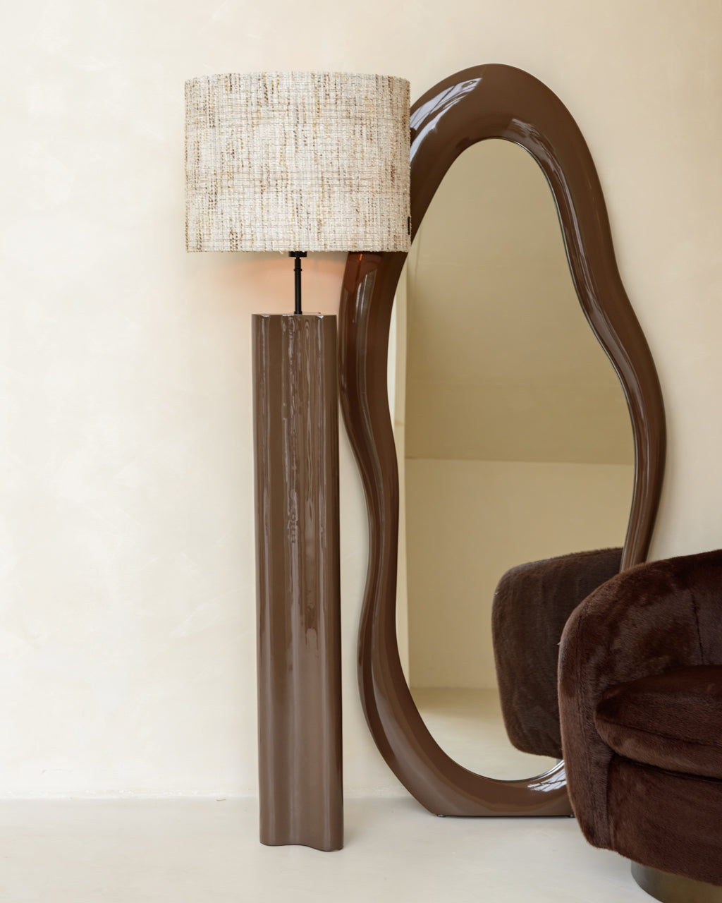 Floor lamp Aurelia Chestnut