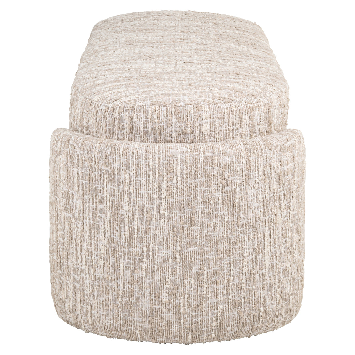 Bench Cupid beige angora with storage