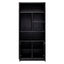 Display cabinet Oakura black 