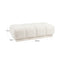 Pouffe & Footstool Noah beige blockweave