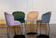Dining chair Pippa khaki velvet